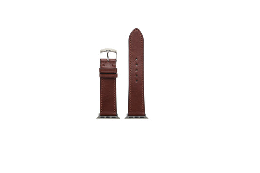 42/44/45MM Vachetta Leather Watch Strap - Brown 3