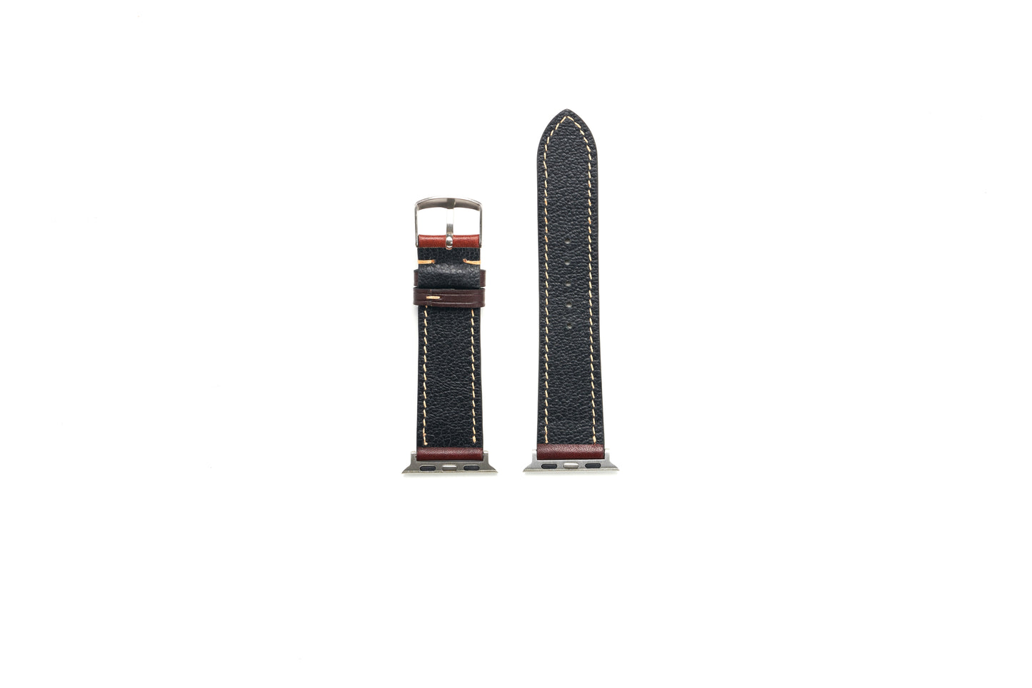 42/44/45MM Vachetta Leather Watch Strap - Brown 5