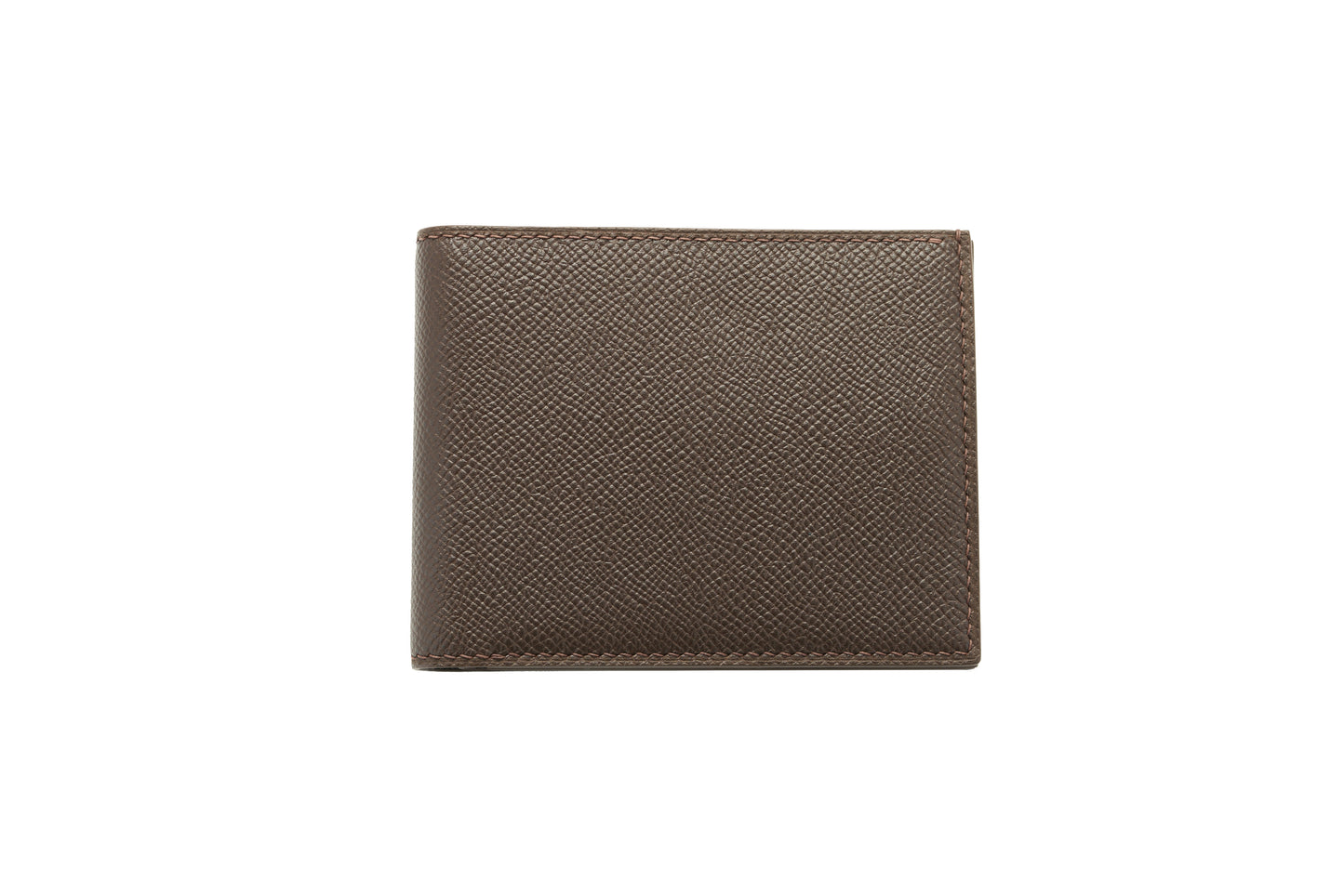 Calfskin Wallet - Dark Brown - 6-Pocket Slim