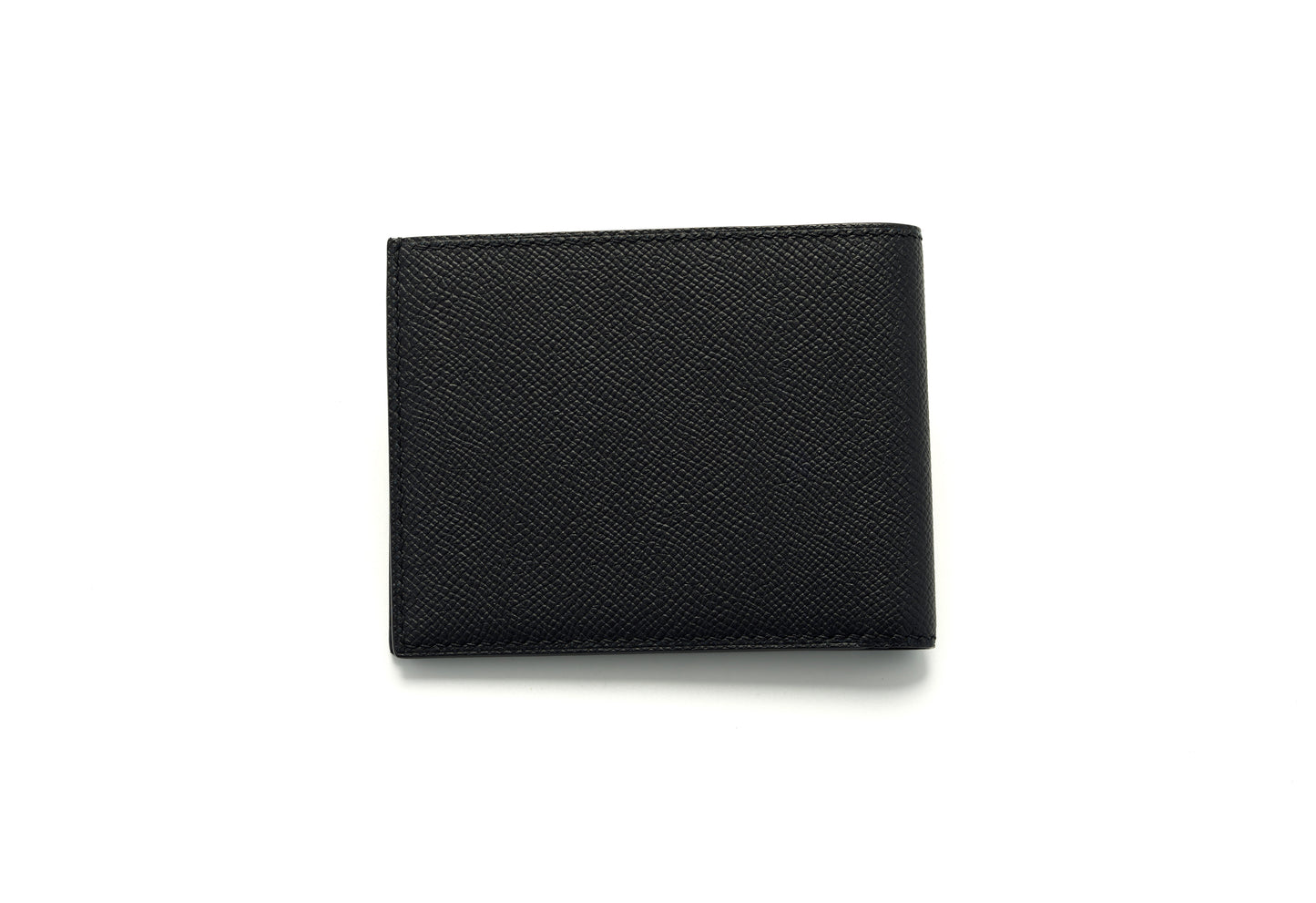 Calfskin Wallet - Black - 8-Pocket Slim