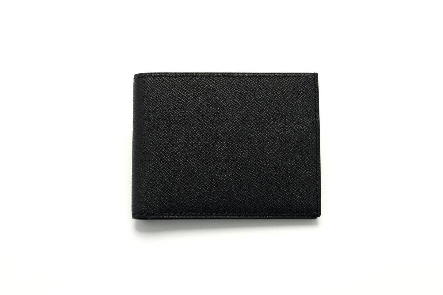 Calfskin Wallet - Black - 6-Pocket Slim
