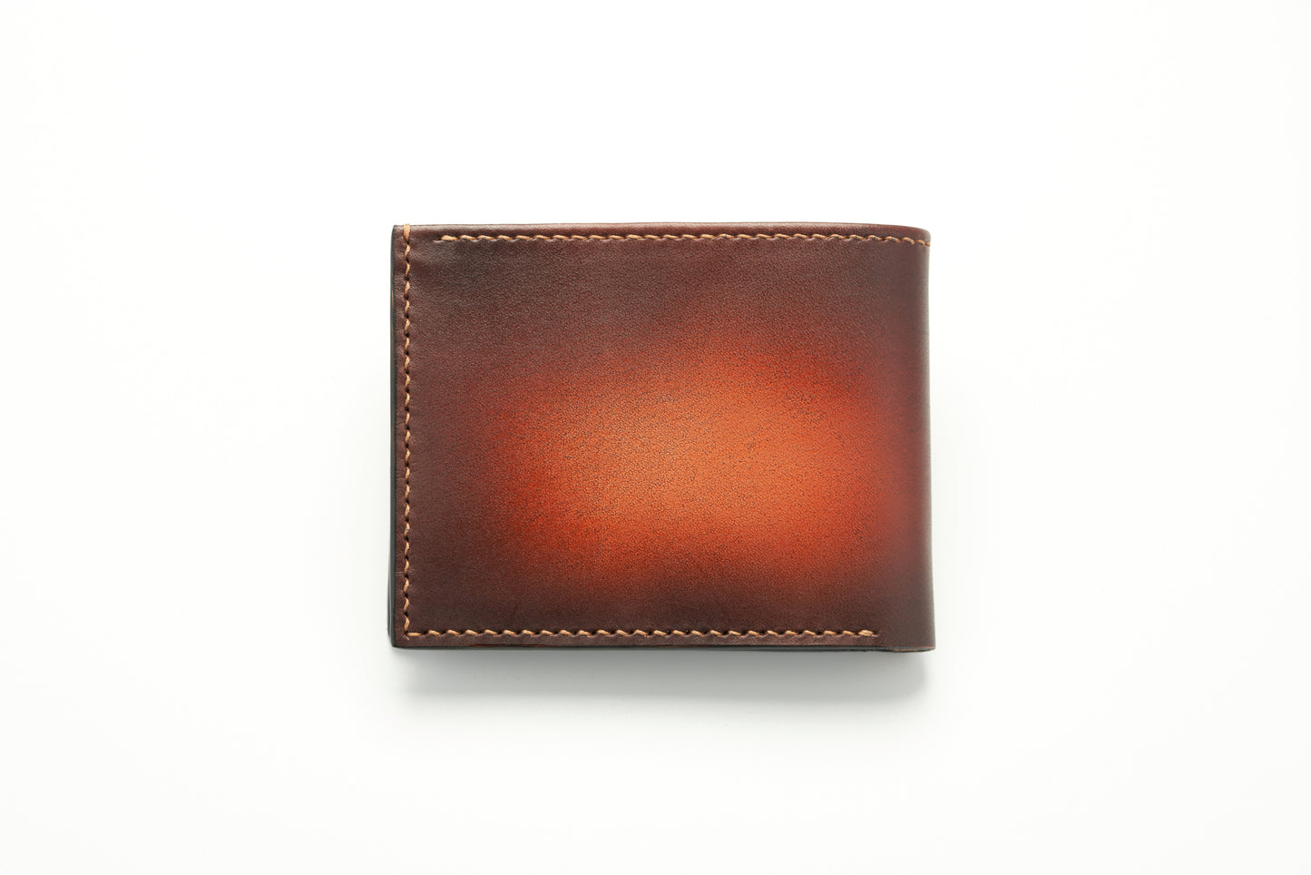 Viking Compass Leather Wallet - Brown