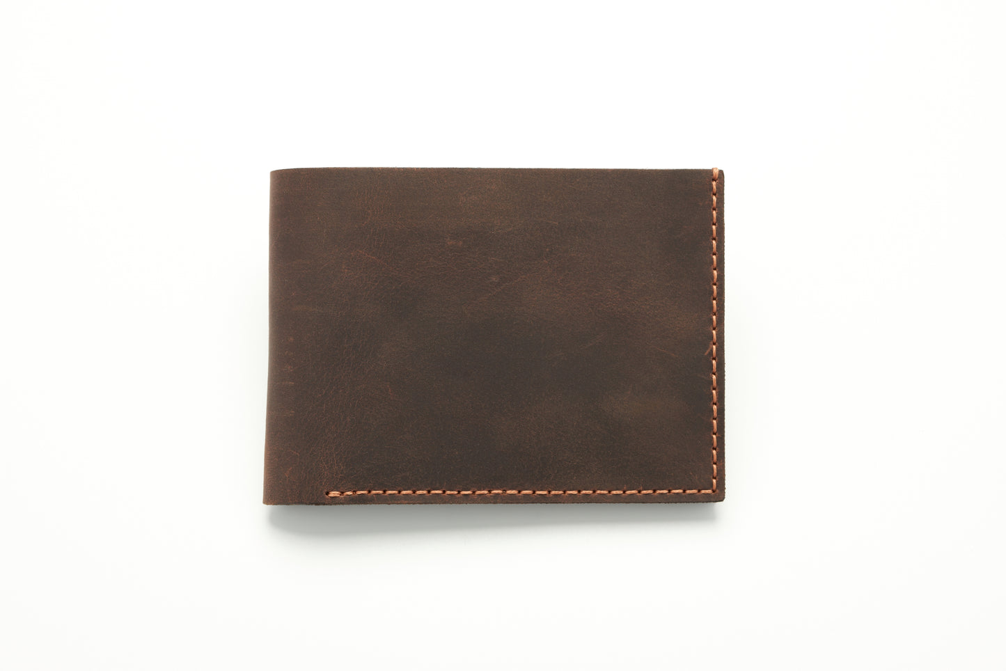 Distressed/Waxy Full Grain Leather Wallet