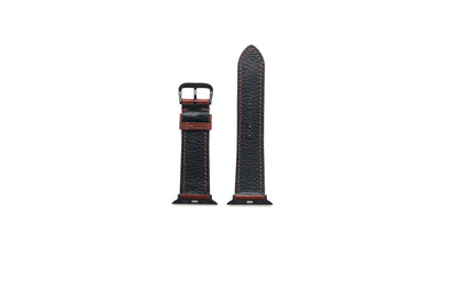 42/44/45MM Vachetta Leather Watch Strap - Brown 2