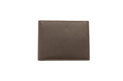Calfskin Wallet - Dark Brown - 6-Pocket Slim