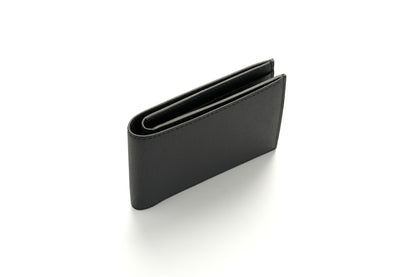 Calfskin Wallet - Black - 8-Pocket Slim